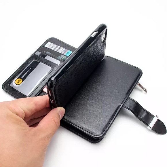 Leatherette Phone Wallet for IPhone 11 (White) - Picture 4 of 8